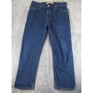 Levi's 505 Regular Fit Blue Denim Jeans Men's W38 L30‎